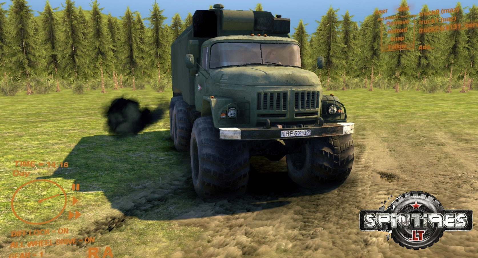 oovee spintires 2014 mods