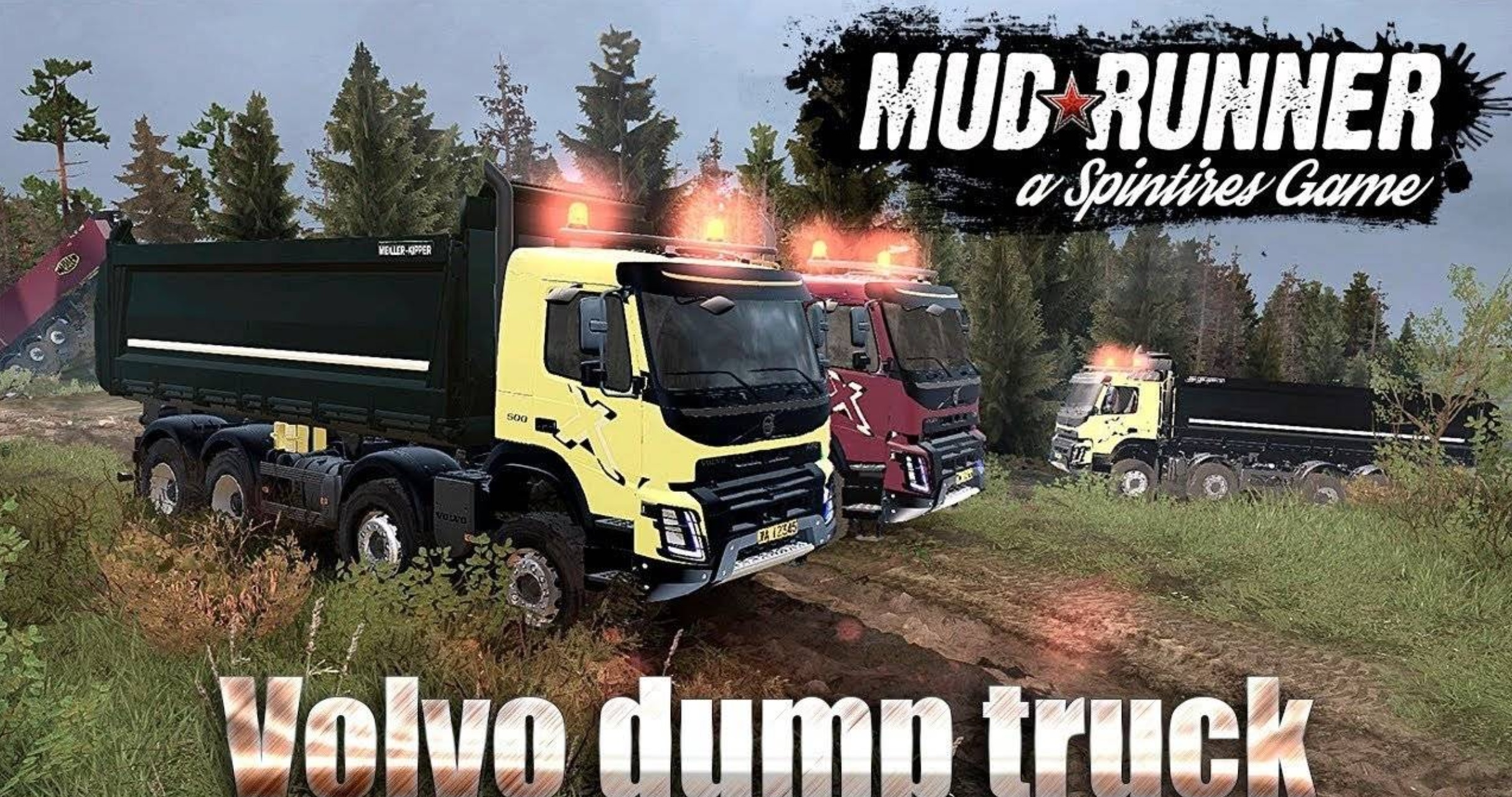 Volvo FMX 6x6 v 1.0 - MudRunner