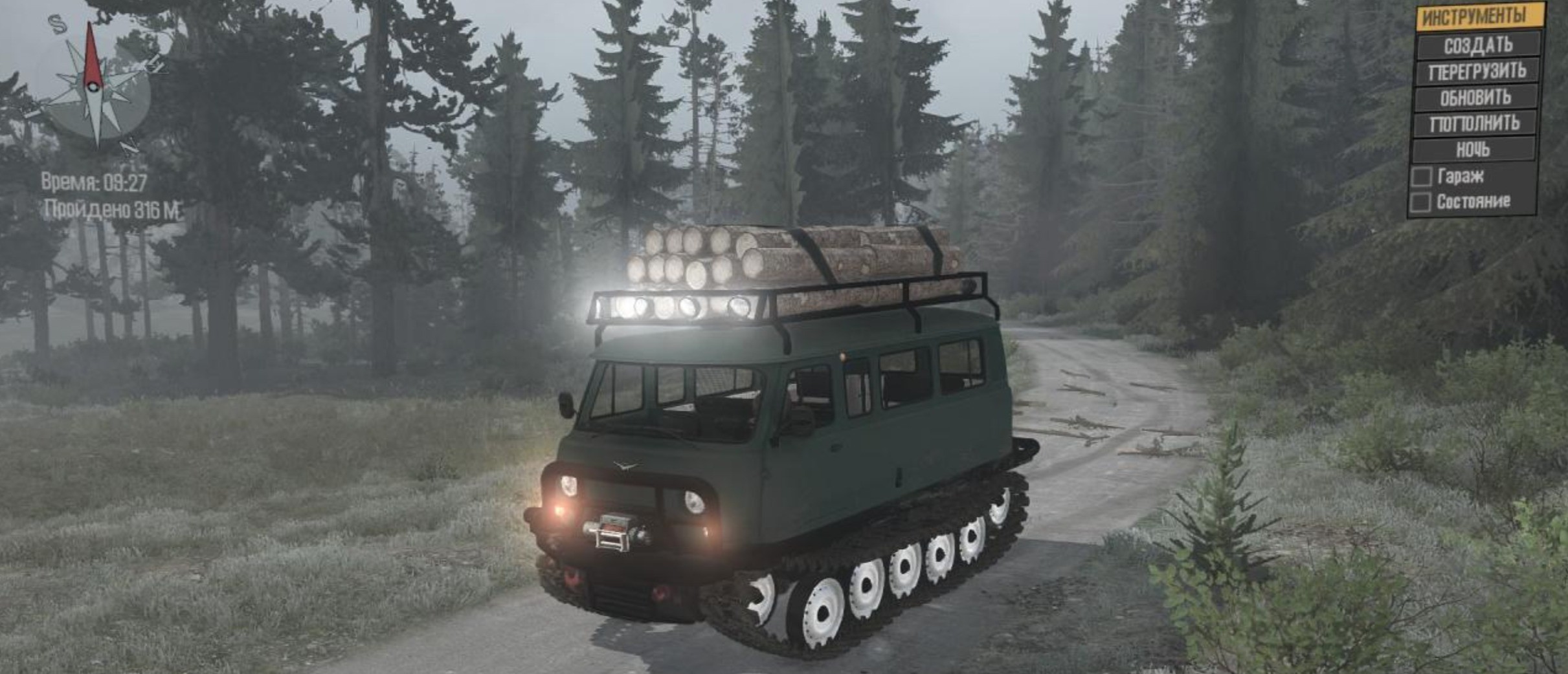 spintires maps with uaz